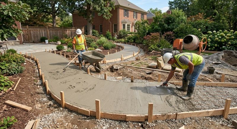 Concrete Installation in Katy, TX