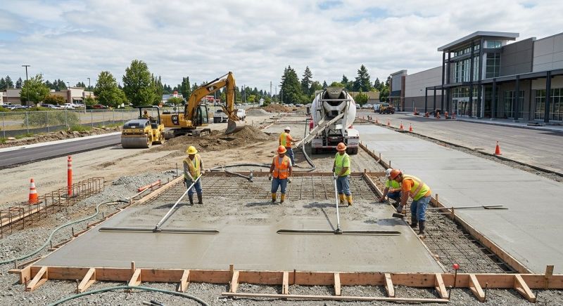 Concrete Installation in Katy, TX