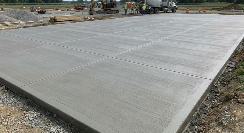 Commercial Slab Construction in Missouri City, TX
