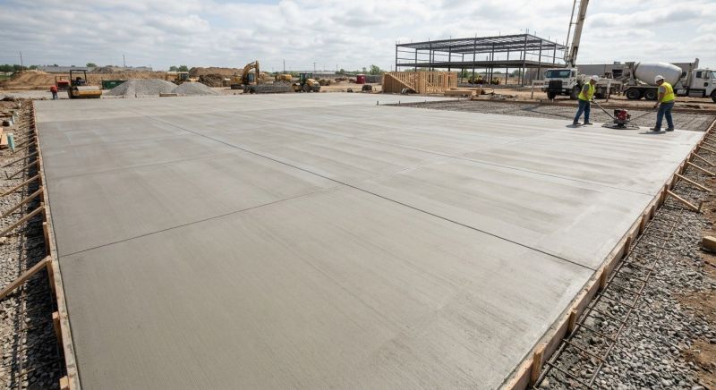 Commercial Slab Construction in Sugar Land, TX