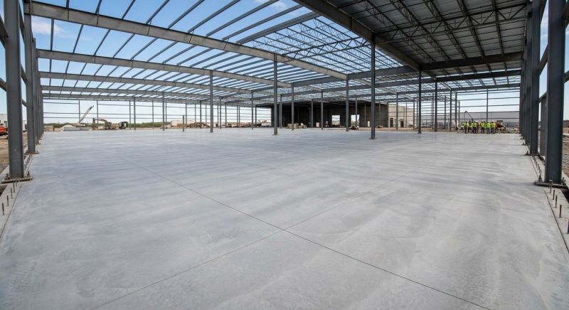 Commercial Slab Installation in Cypress, TX