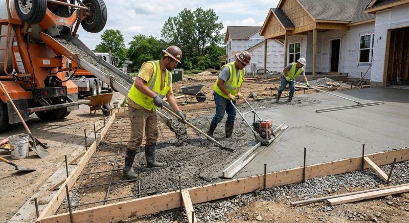 Concrete Service in Austin County, TX