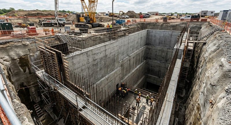 Deep Foundation Installation in Katy, TX