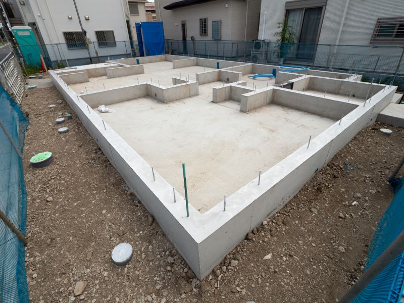 Foundation Slab Construction in Katy, TX