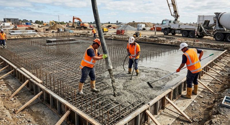 Foundation Wall Pouring in Tomball, TX