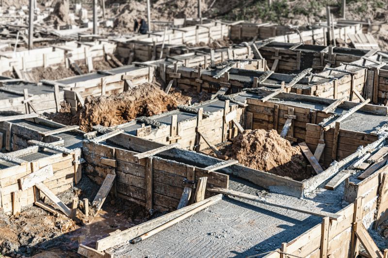 House Footing Construction in Katy, TX